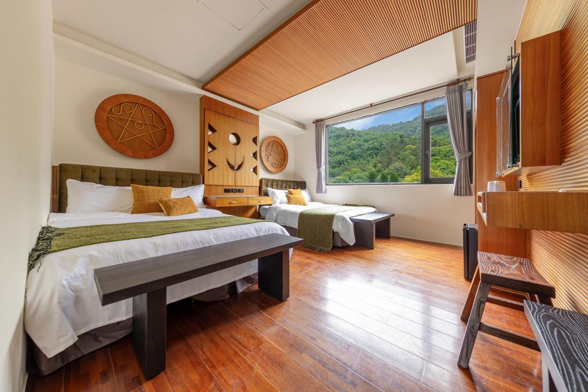 Sun Moon Lake Itathao Vacation Inn With Elevator Юйчи Экстерьер фото